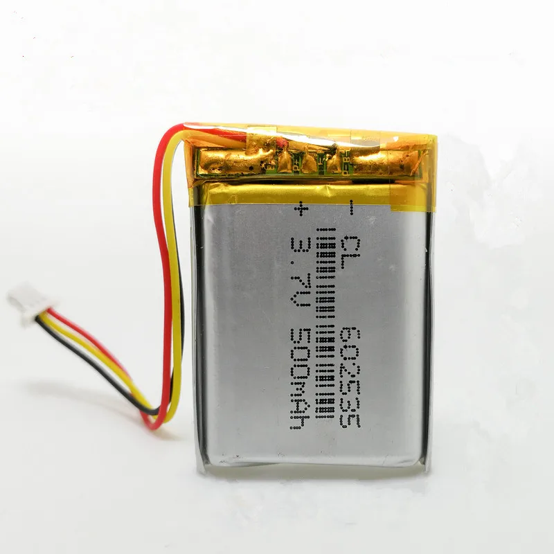 

ZycBeautiful 582535 602535 3.7V 500mAh polymer battery for HP F200/300C/310/500C/520G traffic recorder battery