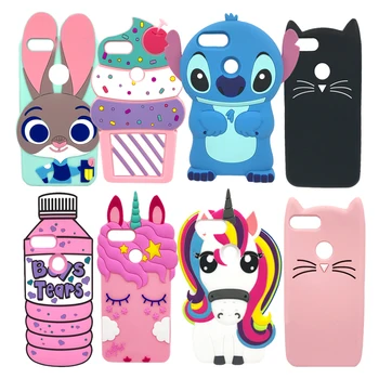 

Cute Case For Xiaomi Mi A1 Mi 5X 5.5" Soft Silicone Back Phone Cover For Xiaomi Mi A1 3D Cartoon Stitch Coque For Xiaomi Mi 5X