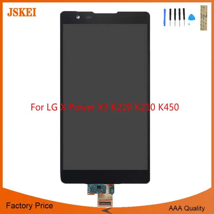 

For LG X Power X3 K220 K210 K450 Touch LCD Screen Assembly Mobile Phone Display Fast delivery With Tools As Gift