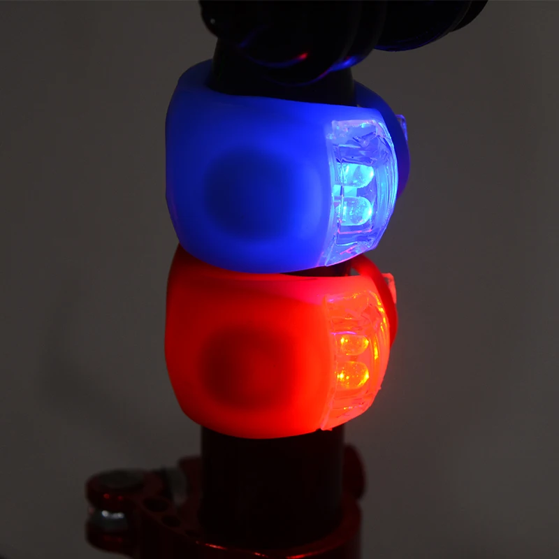Top Bicycle Front Light Silicone LED Head Front Rear Wheel Bike Light Waterproof Cycling With Battery Bicycle Accessories Bike Lamp 1 Top Bicycle Front Light Silicone LED Head Front Rear Wheel Bike Light Waterproof Cycling With Battery Bicycle Accessories Bike Lamp 1