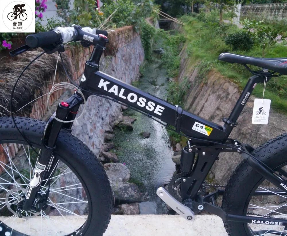 Flash Deal Kalosse Beach bike 26*4.0 tires Snow mountain bicycle 30 Speed Microshift folding Hydraulic brakes 26er 7 Flash Deal Kalosse Beach bike 26*4.0 tires Snow mountain bicycle 30 Speed Microshift folding Hydraulic brakes 26er 7