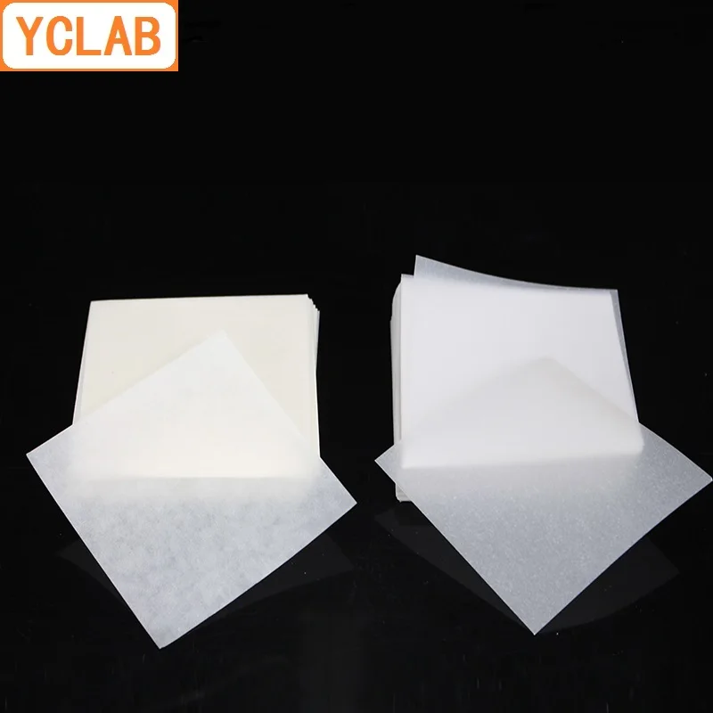 YCLAB 75*75 мм бумага для взвешивания квадратный ультратонкий 500 шт./упак. лабораторное химическое оборудование