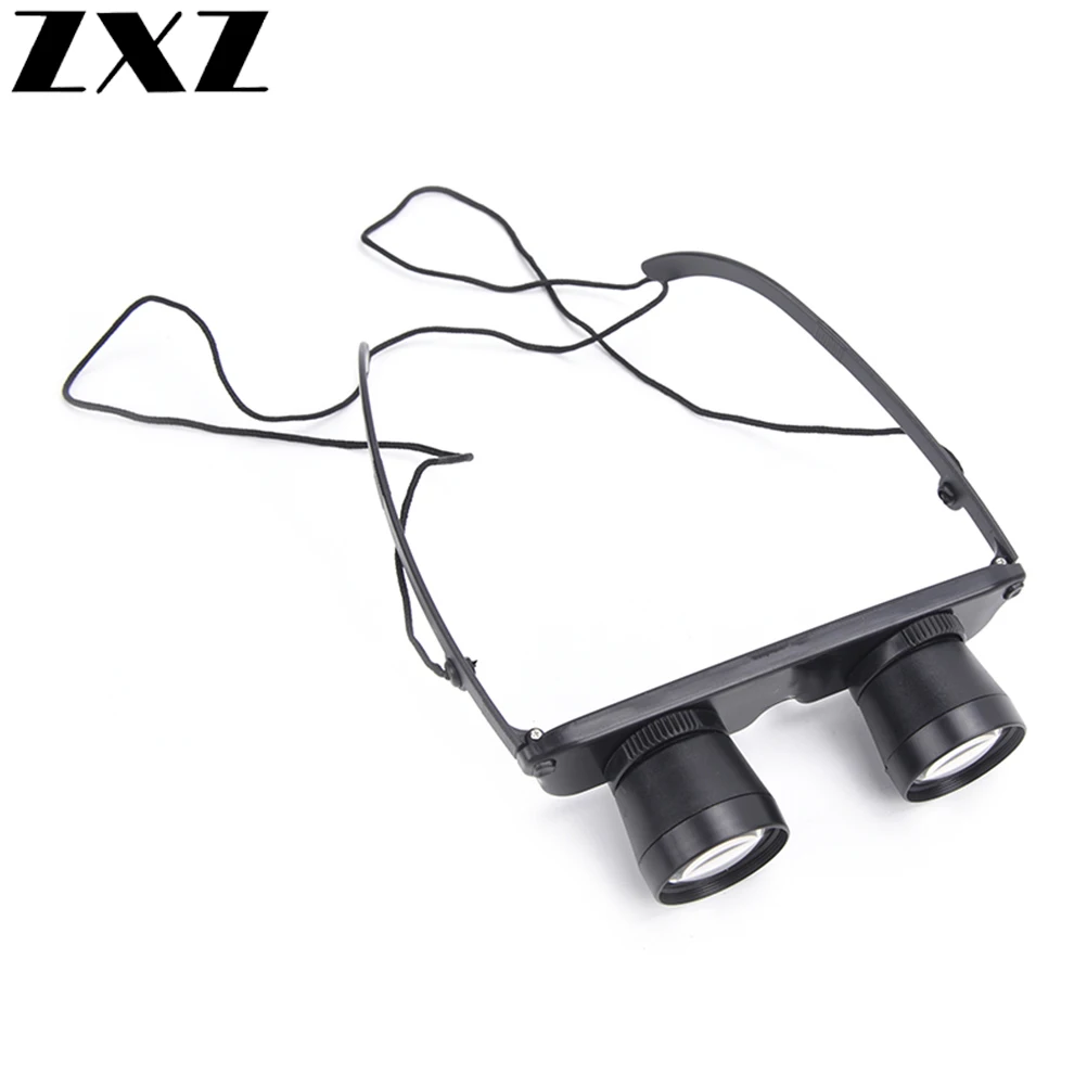 

Outdoor Sports Binoculars Telescope High-Definition Zoom In Magnifying Glass Hands-free Fishing Spectacle Lens Glasses Gear
