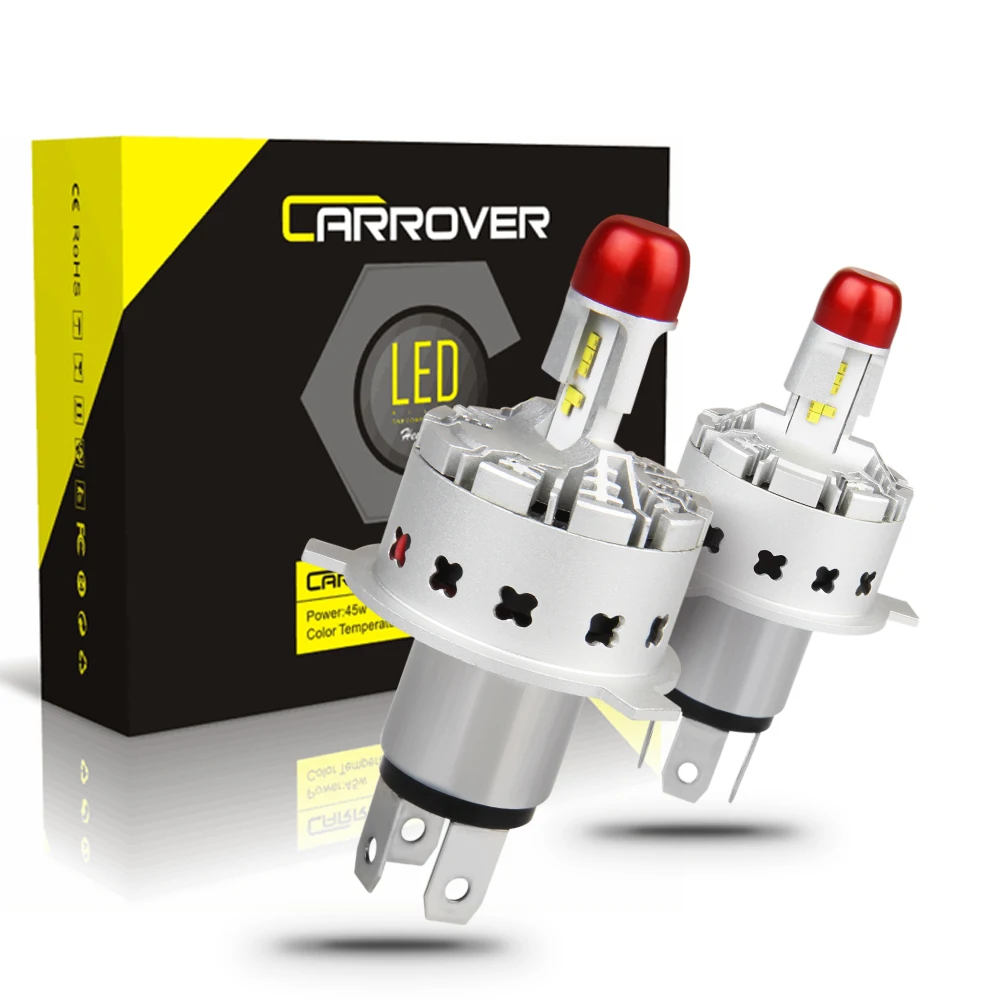 

Cheap H4 LED Headlight Bulbs Super Bright LED 6000K 45W 10400LM High Beam and Low Beam Converstion Kit Car Headlight