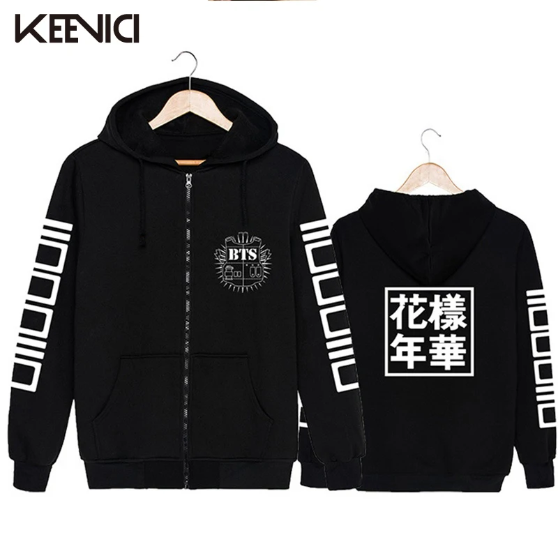 KEEVICI BTS kpop Sudadera Harajuku Mujeres svitshot Jersey