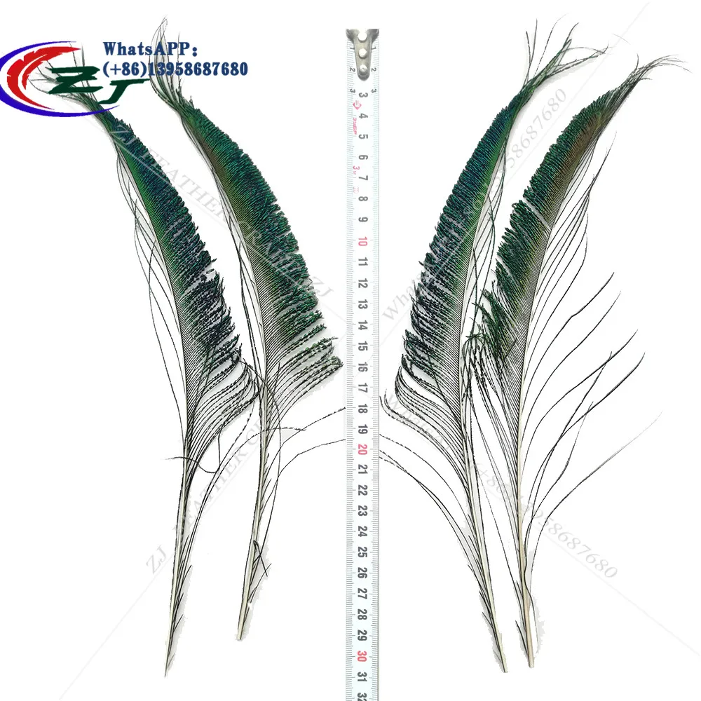 Красивые натуральные перья павлина, 50 шт., симметричные, 30-60 см, 12-24 дюйма, меч, перо, праздничное украшение стола, оперение