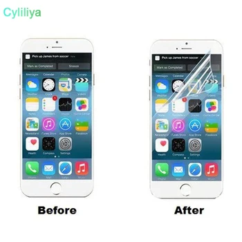 

Ultra Clear Transparent Protective Film Dustproof Screen Protector Guard For 7 7plus for s8 S8 Plus Iphone X Cleaning cloth