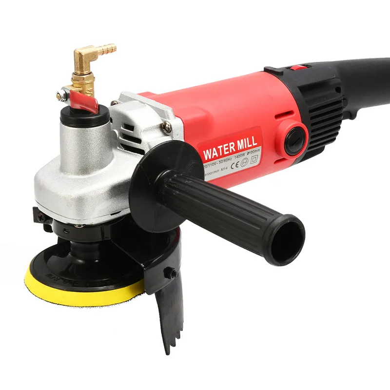 

220V 1400W Wet Electric Polisher Buffer Machine Disc Polishing Machine Stone Grinding