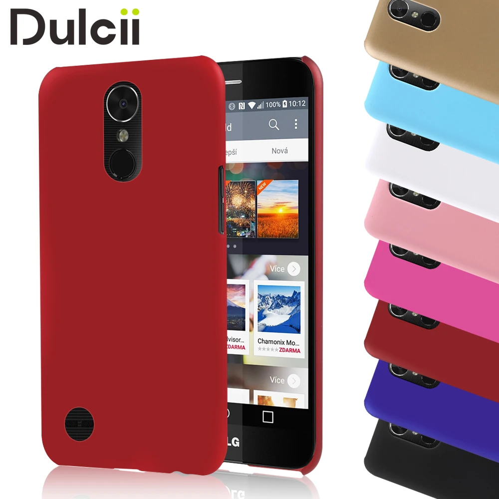 DULCII For LG K10 2017 Case for LG LV5 Case Rubberized