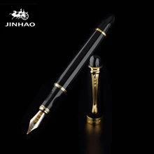 Jinhao 450 изысканные Iraurita золото перьевая ручка для подписи писать офисные аксессуары Школьные принадлежности canetas Эсколар fb293