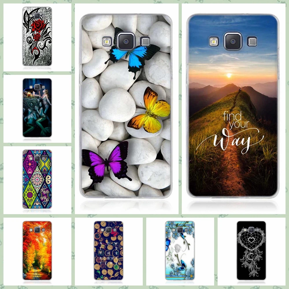 Для Samsung A5 2015 5 0 дюйма силиконовый чехол с бантом для Galaxy A500F A500FU Мягкий ТПУ