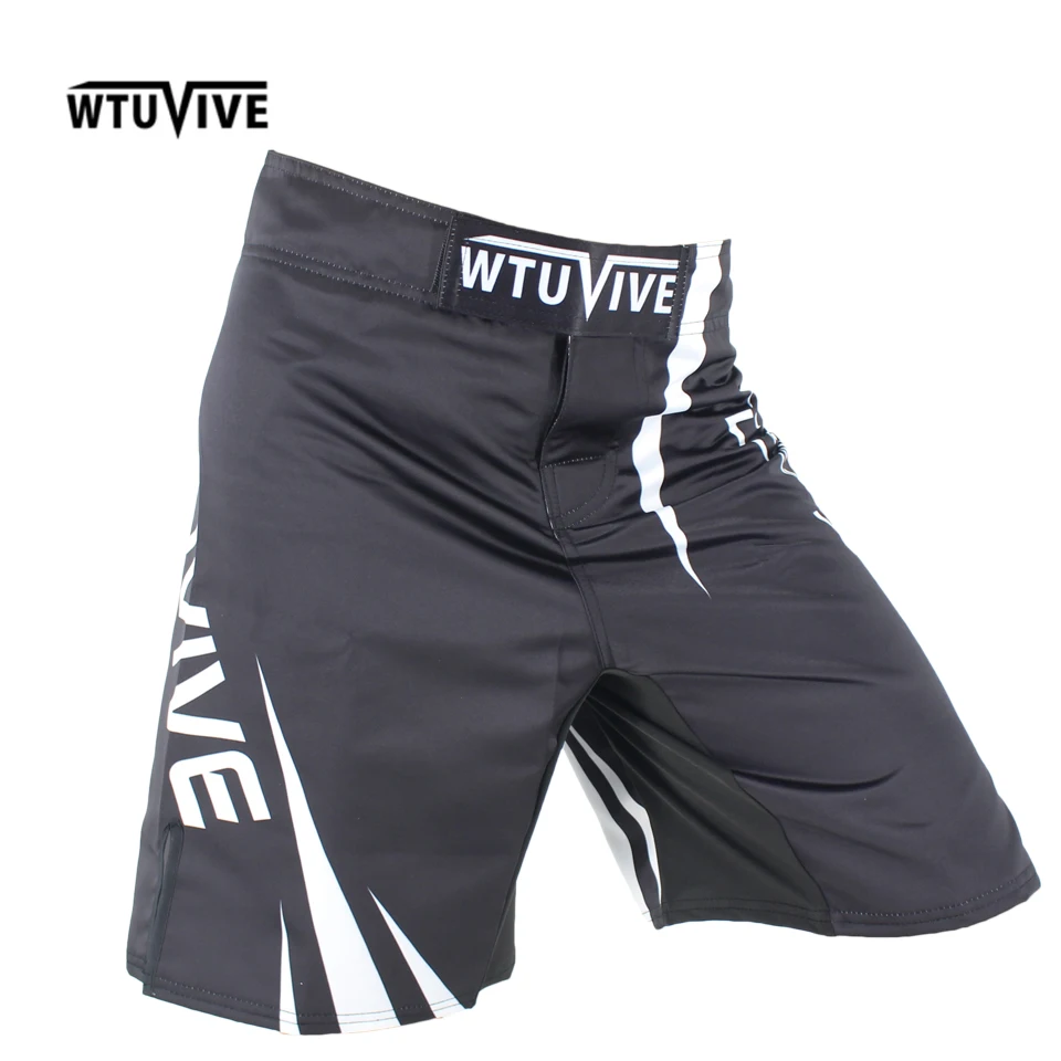 SUOTF boxing features sports training Thai fist fitness personality fight flat angle shorts MMA muay thai clothing mma shorts