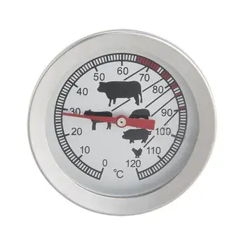 

Hot Stainless Steel BBQ Accessories Grill Meat Thermometer Dial Temperature Gauge Gage Cooking Food Probe Kitchen Tools