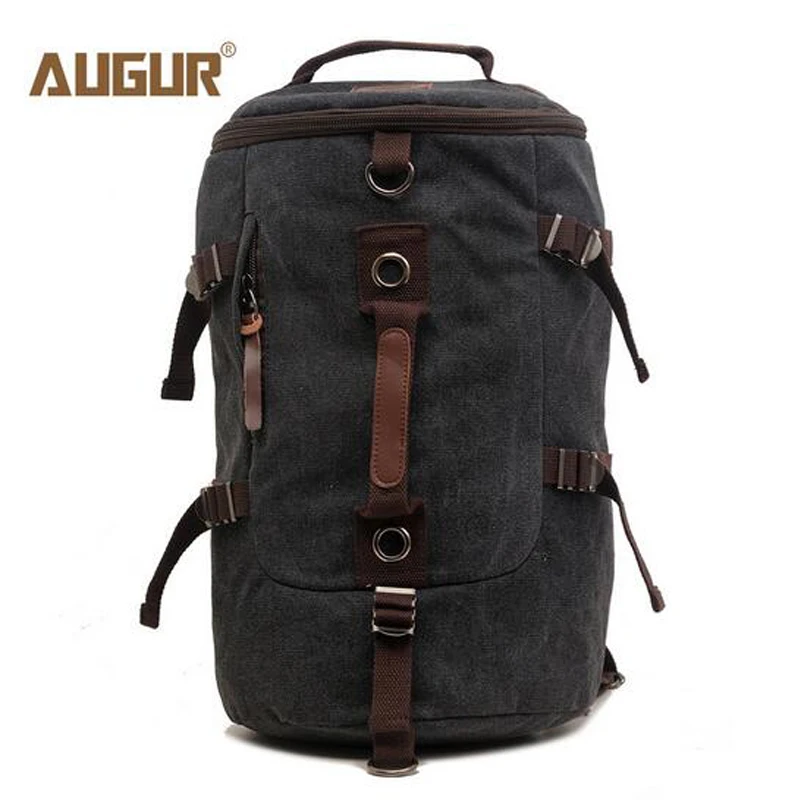 

AUGUR Fashion Backpack Canvas Men's Backpack Leisure Rucksack Travel Backpack School Bag Bagpack men Travel bag vintag PD0216