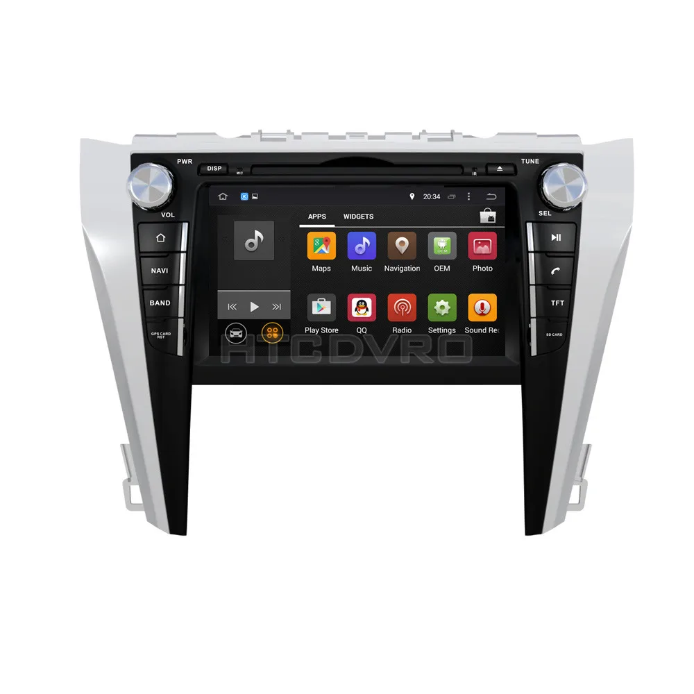 Flash Deal YMODVHT 8inch 4G Octa Core Android 9.0 7.1 Car DVD Player for Toyota Camry 2015- GPS Auto RDS Radio Audio Video Stereo 3