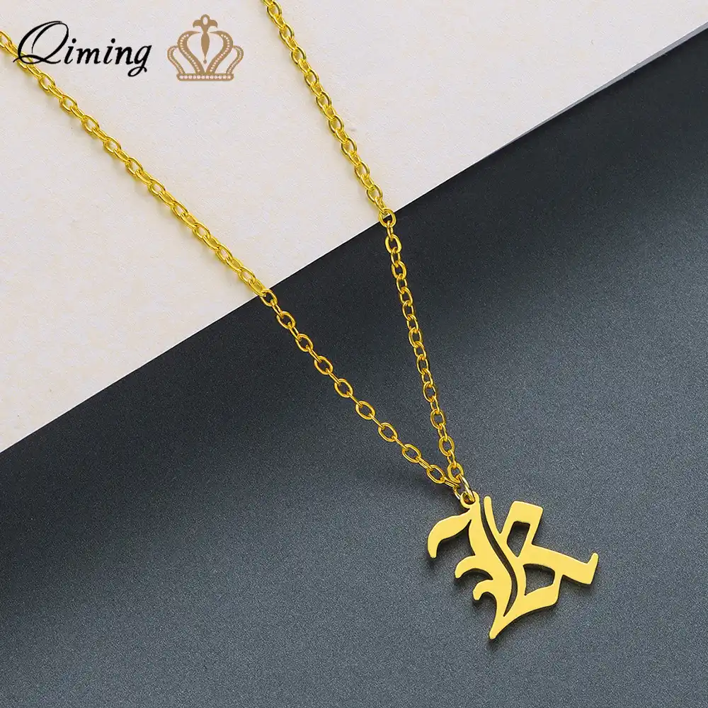 K Alphabet Gold Pendant Hotsell, 54 