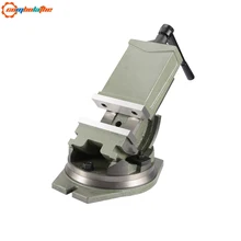 5 ''125 мм Наклонный фрезерный станок тиски QHK125 ширина челюсти 125 мм чугун Сделано в Китае