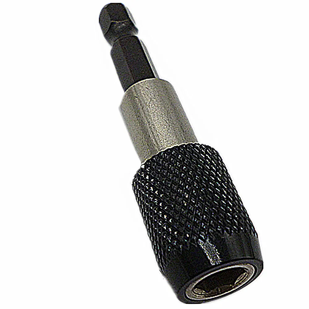 Hex Shank Quick Release Electric Drill Magnetic Screwdriver Bit Holder 60mm