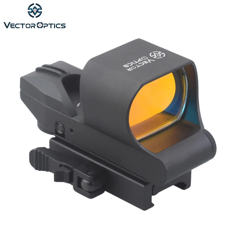 Vector Optics Ravage 1x28x40 Multi Reticle Red Dot Scope Sight with 20mm Weaver Baser for Real & Airsoft