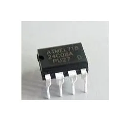50 шт./лот линии AT24C08 серийный EEPROM 2.7 - 5.5 В 8 К памяти DIP-8 |