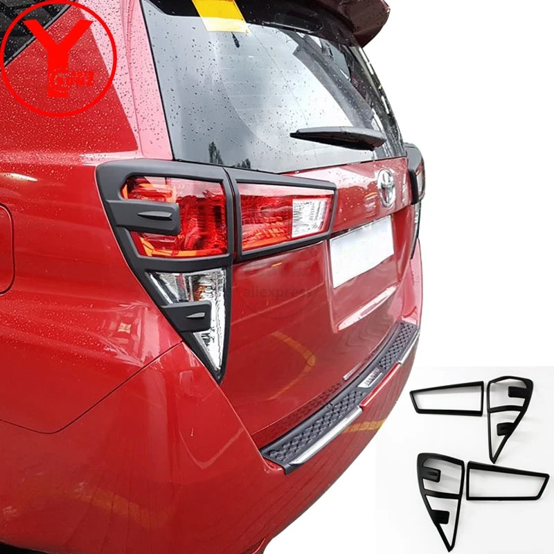 black rear tail light cover For Toyota 