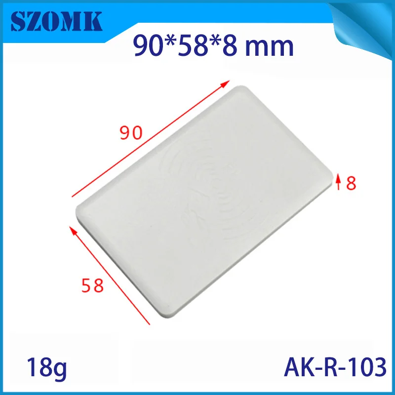 szomk IC card reader plastic enclosure for electronics project plastic sensor junction box distribution box instrument case plastic housing for pcb (11)