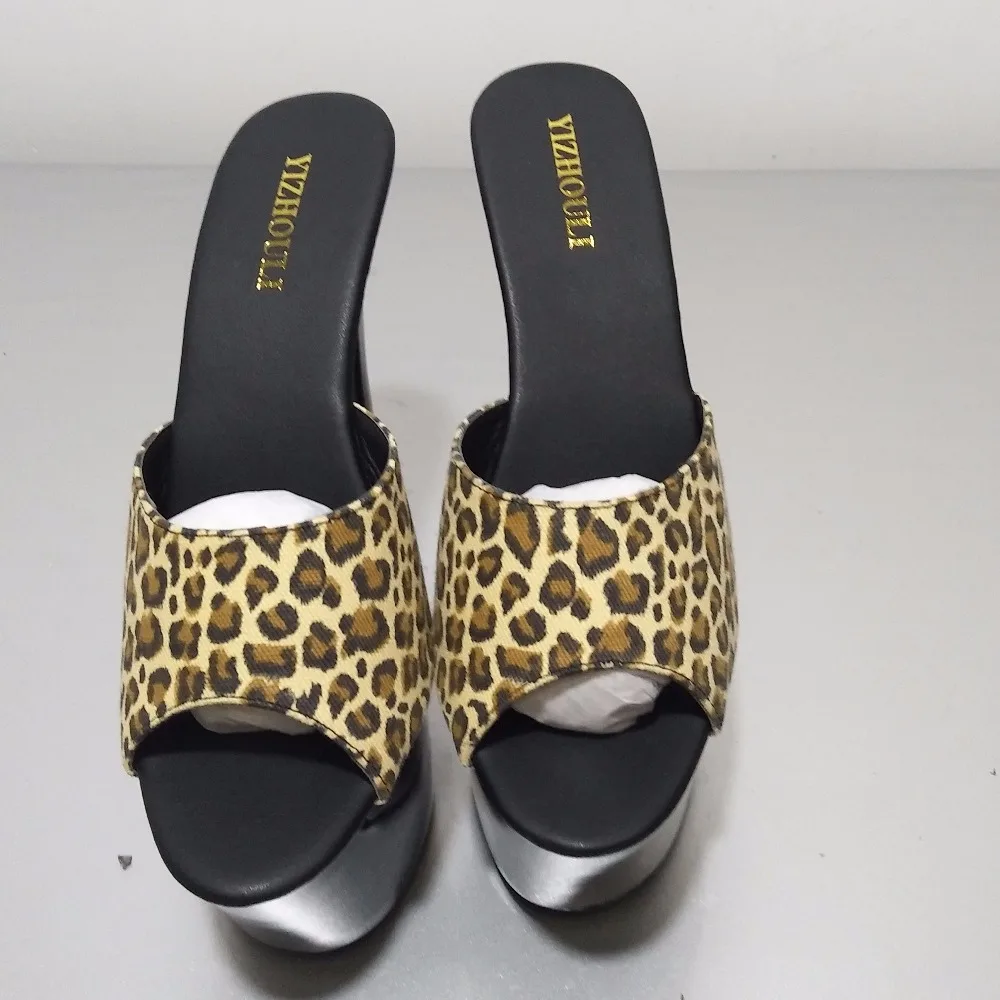 Горячая Распродажа; босоножки на высоком каблуке 6 дюймов; новые модные женские модельные пикантные туфли; обувь с украшением в виде кристаллов 17 см; экзотические шлепанцы для танцев