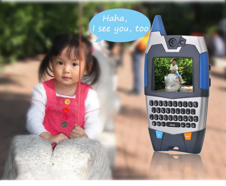 Video Talk Walkie Talkie For Children Interesting Communication Toy with Qwerty Radio 150m Talk Range Video Talk Walkie Talkie For Children Interesting Communication Toy with Qwerty Radio 150m Talk Range