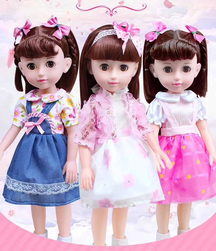 

Simulation 43cm interactive doll, blink eyes baby crying, laughter baby toys doll model Soft Reborn Baby Dolls birthday gift
