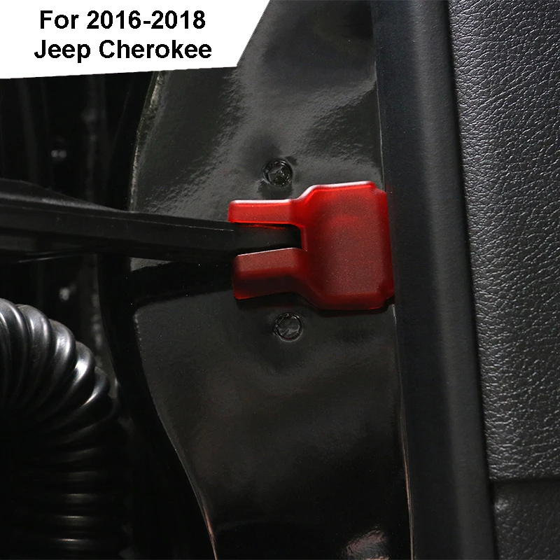 Автомобильный Ограничитель для двери ограничитель Jeep Cherokee 2016 2018 защитный чехол с