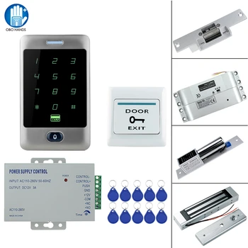 

RFID Touch Waterproof Metal Access Controller System with 12VDC NC/NO Electric Bolt Lock /Magnetic Lock for Security door