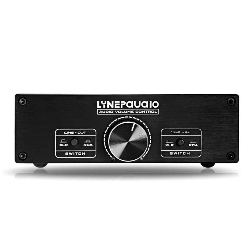 Lynepauaio 2 In 2 Out Switcher регулятор громкости, переключение между rca-сигналом и Xlr балансным сигналом, который подходит для