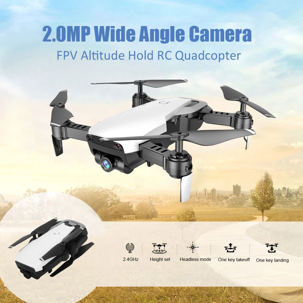 

Global Drone FPV Selfie Dron Foldable Drone with Camera HD Wide Angle Live Video Wifi RC Quadcopter Quadrocopter VS X12 E58