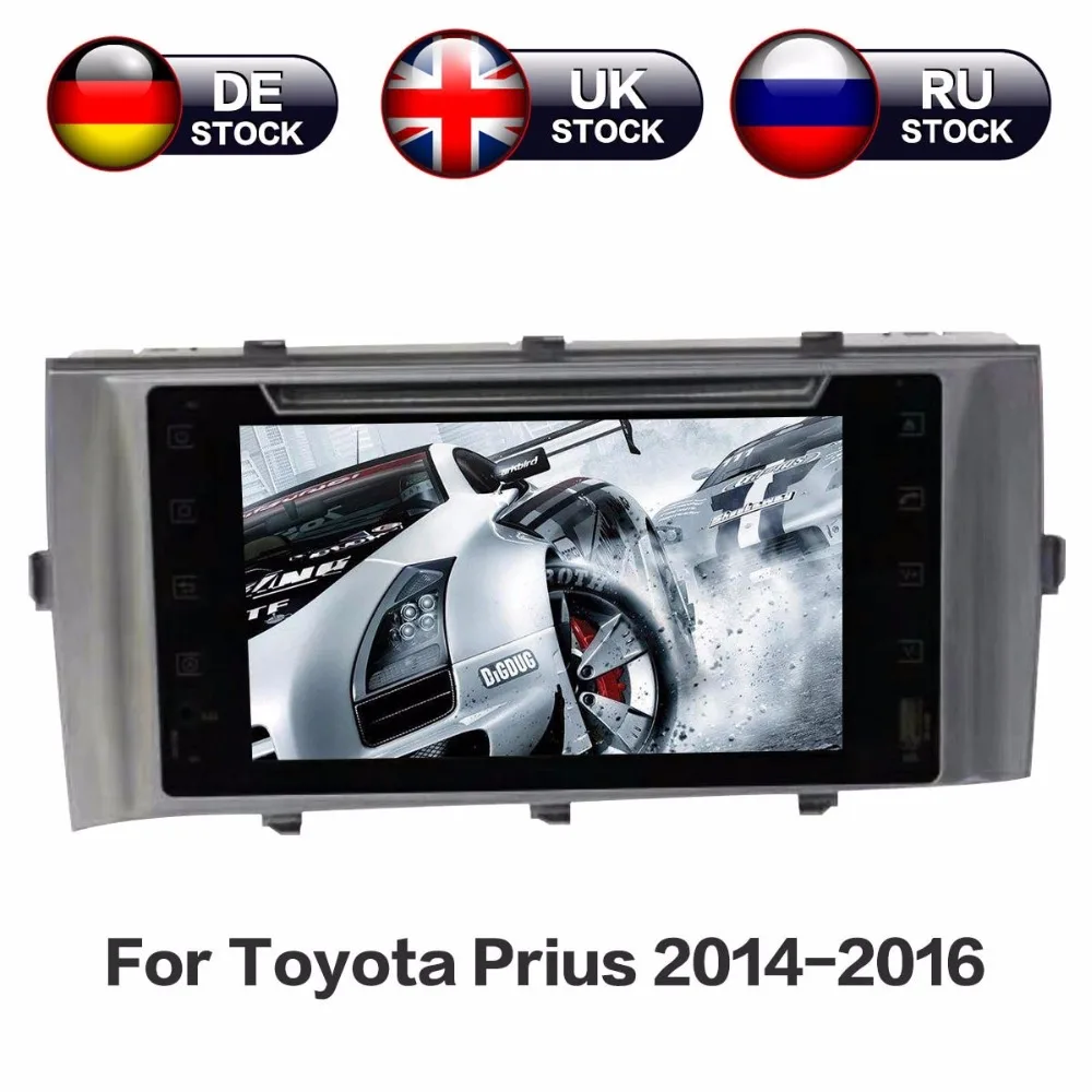 

8 Inch Android 8.0 RAM 4GB ROM 32GB Car DVD Car Radio Screen GPS Navigation SAT NAV For Toyota Prius 2014 2015 2016