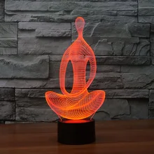 Новинка мышление ночник Цвет Изменение светодиодные фонари для детской комнаты