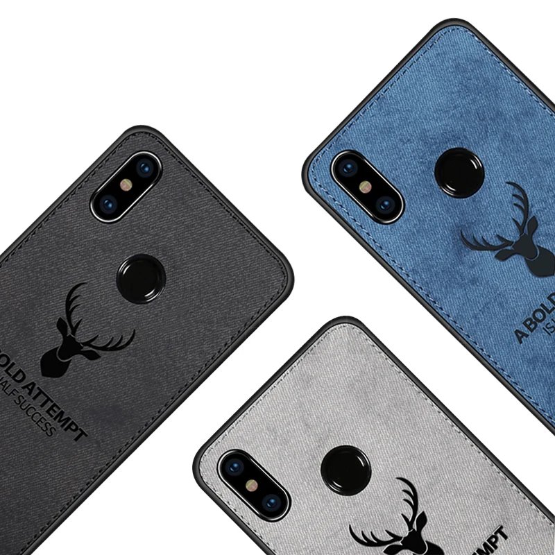 Чехол для Xiaomi Redmi Note 6 Pro Классический тканевый чехол с откидной крышкой Xiomi Xaomi 6A 5