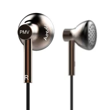 Newest PMV B01 AOEDE In Ear Earphones HIFI Earbud Flat Head Earplugs Headset font b Metal