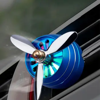 

Universal Car Air Purifier Air Force 3 Propeller Aroma Perfume Diffuser Vents Outlet Fragrance Clip Air Freshener