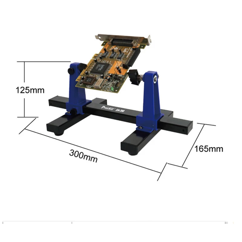Best SN 390 Universal Adjustable Circuit Board Clamp PCB Holder Fixture Soldering Auxiliary Clamp For Mile Chips Motherboard Repair