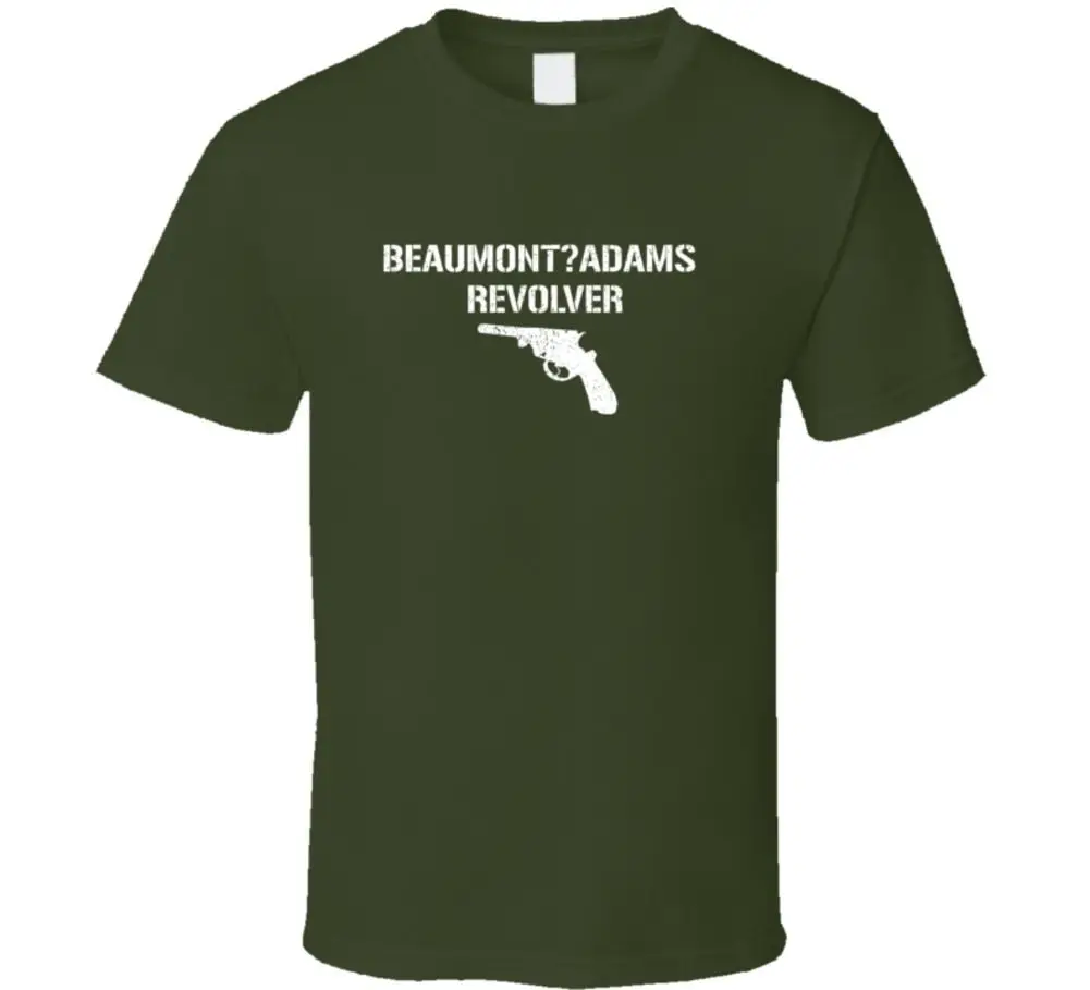 Beaumontadams револьвер Военная проблемная футболка
