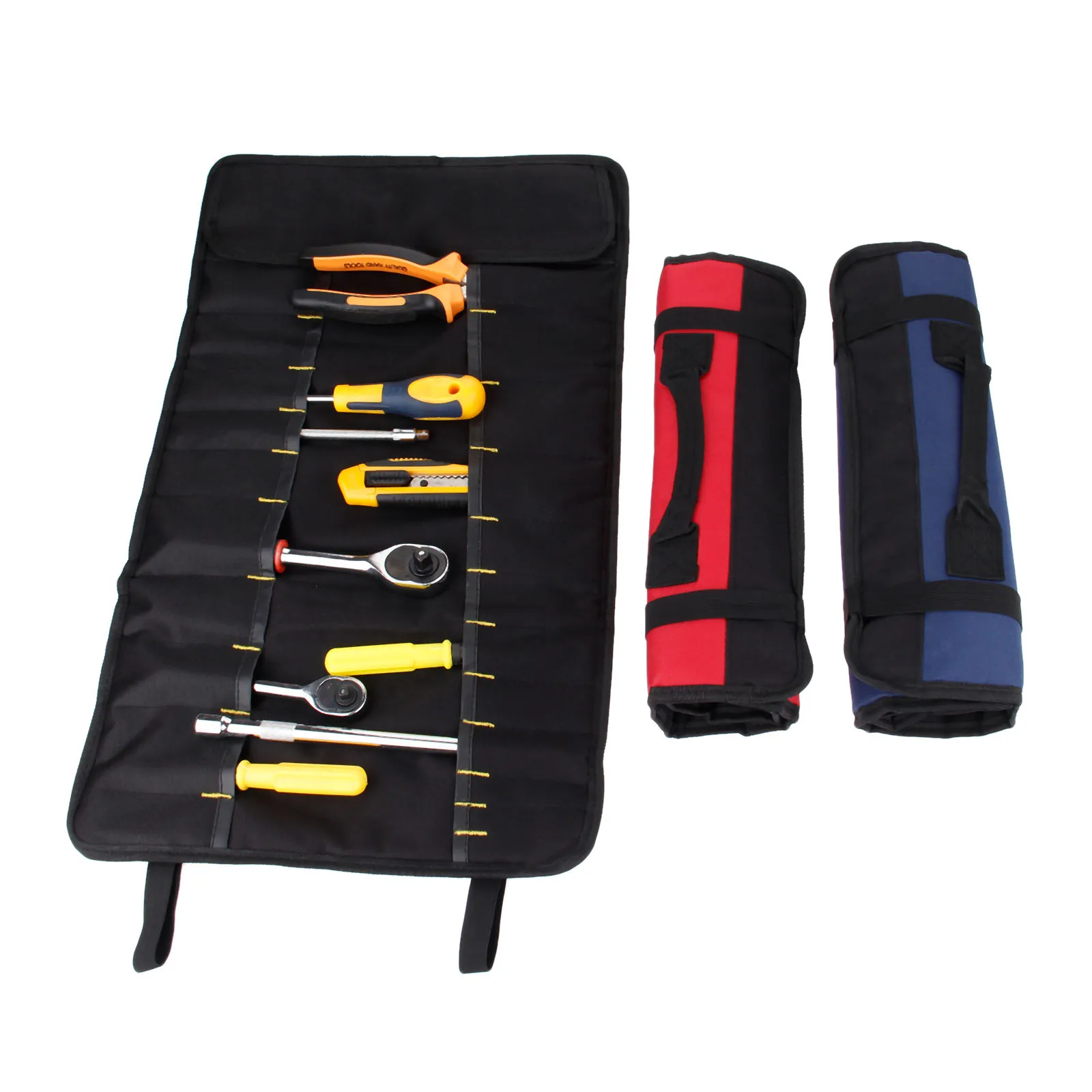 High quality Oxford Cloth Folding Tool Bags Portable Tool Roll Storage