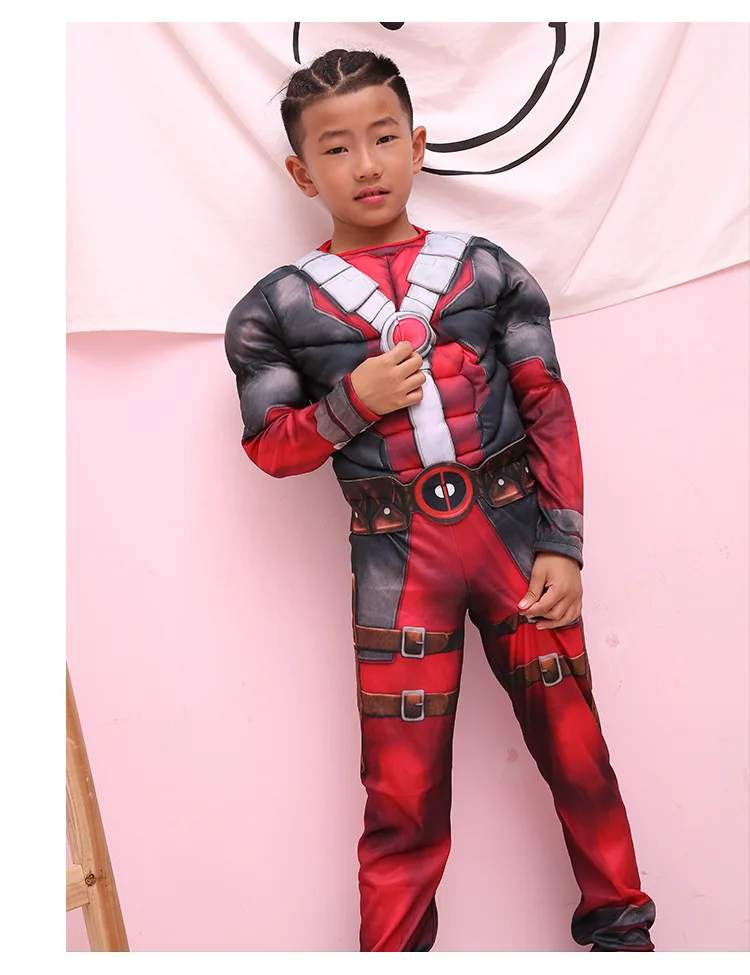 Обувь для мальчиков Хэллоуин мертвый фильм костюмы детей Ниндзя Cosplays Рождество карнавал Пурим этап играть платье для маскарада, вечеринки