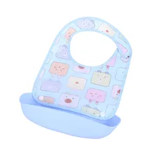 Детские нагрудники для мальчиков полиэстер Силиконовые Слюнявчики Водонепроницаемый слюнявчик Полотенца мультфильм Водонепроницаемый фартуки аксессуары k425