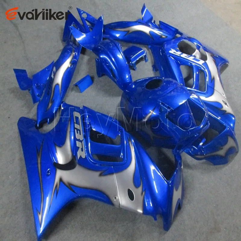 Капот мотоцикла на заказ для CBR600F3 1995-1996 CBR600 F3 95 96 ABS пластик мотоцикл обтекатель синий