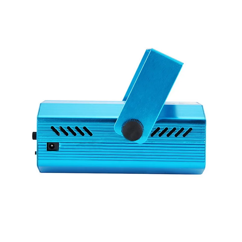 مصغرة ليزر المرحلة الإضاءة الموسيقى التحكم الصوتي ديسكو حزب حانة Led الليزر المرحلة ضوء مصباح العارض DJ معدات