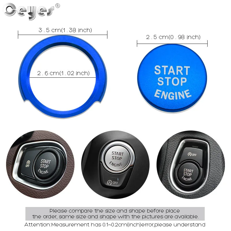 Start Engine Button Ring for BMW (22)