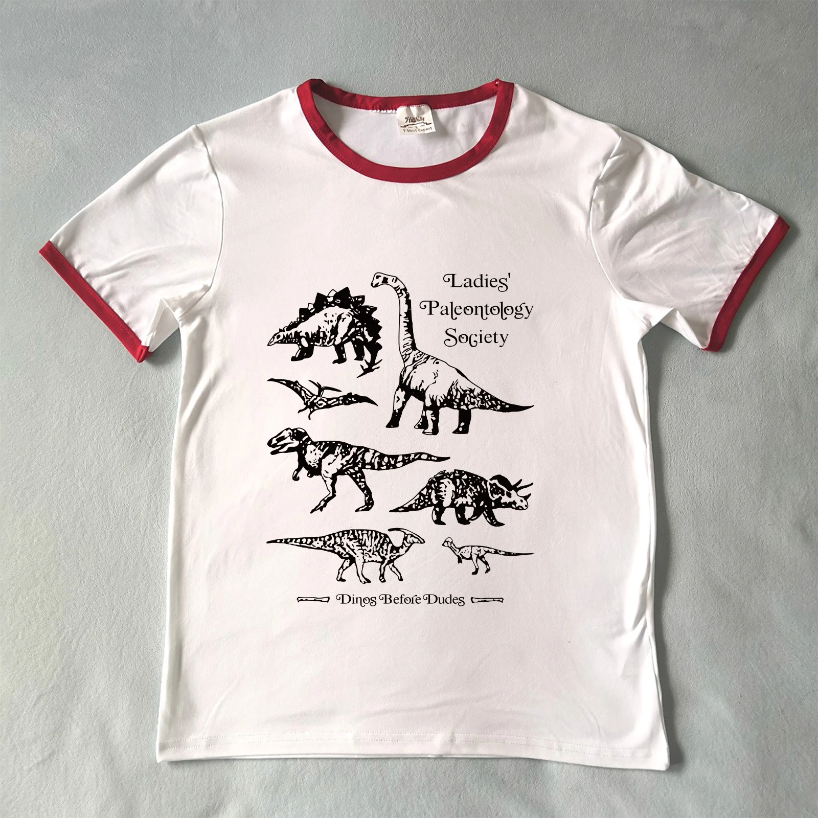 Hillbilly Vintage Dinosaur Printed 