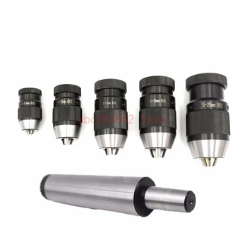 

Light-duty MT2 B16 Keyless Drill Chuck Self Tighten B16 MT3 MT4 Shank Morse Taper shank #3 #4 hand Tightening Drill Chuck