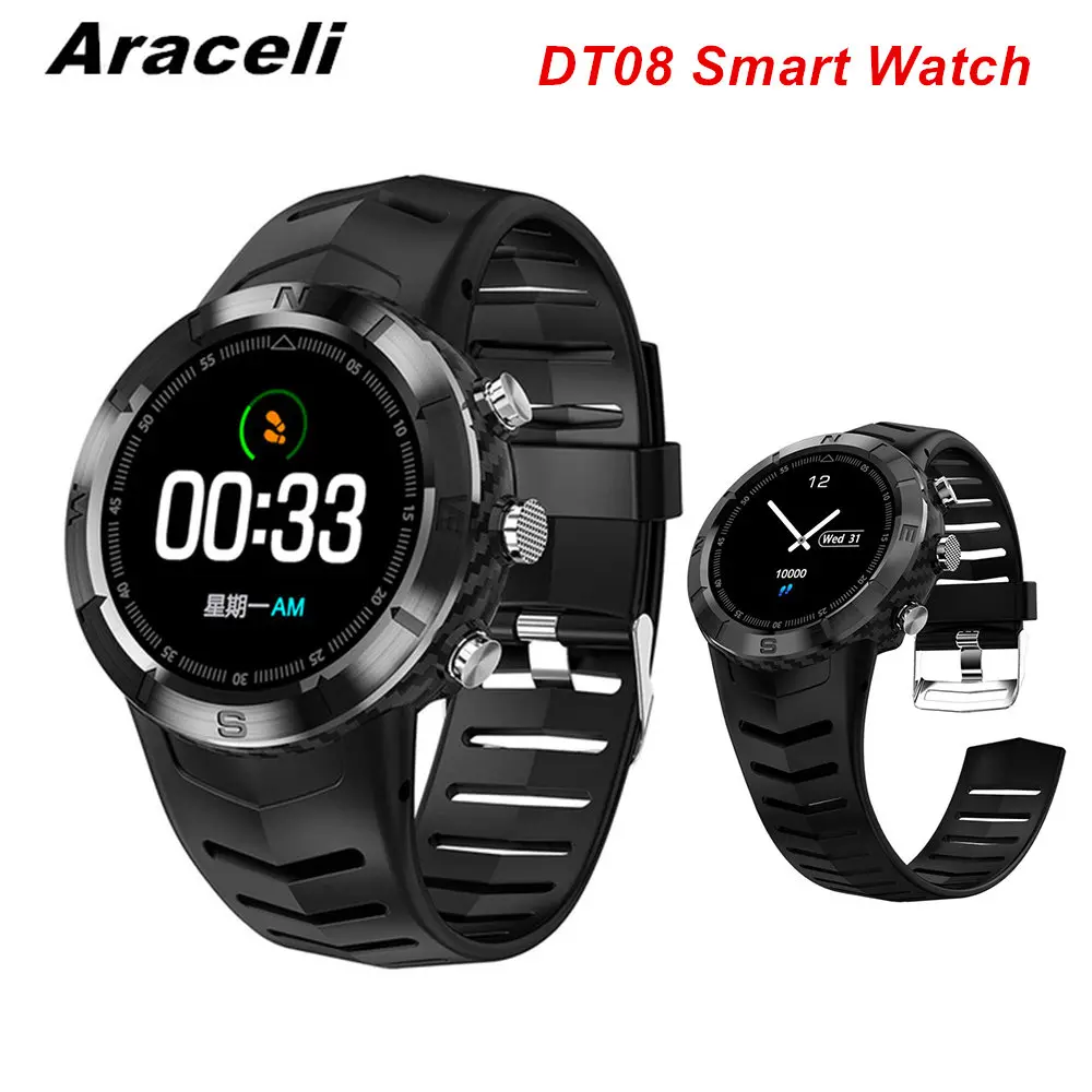 

DT08 Smart Watch Heart Rate Monitor Men Smartwatch Altitude Multi-sports Fitness Tracker Smart Bracelet Women DT08 Smart Watch