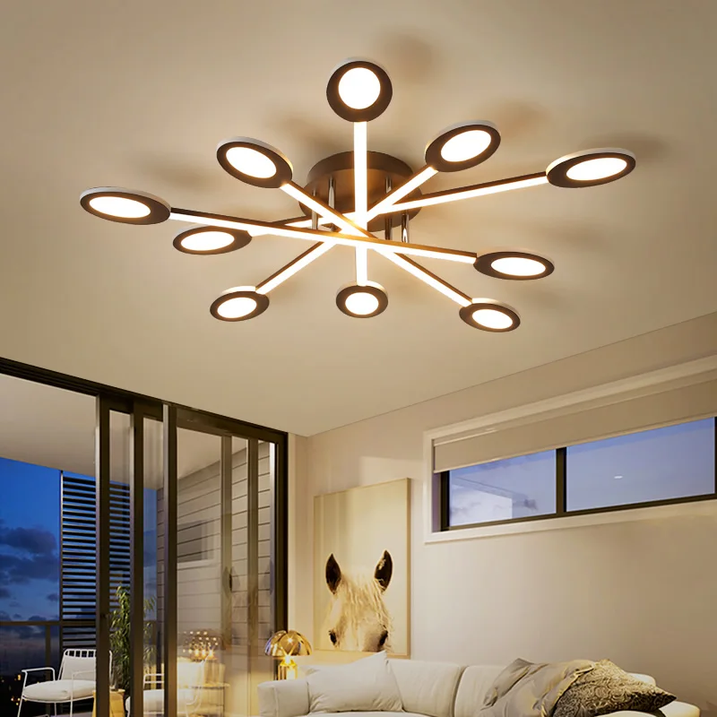 

New Arrival Creative Ideal Living Room Bedroom Study Room Ceiling Lights Modern Led lustre plafonnier Ceiling Lamp Fixtures